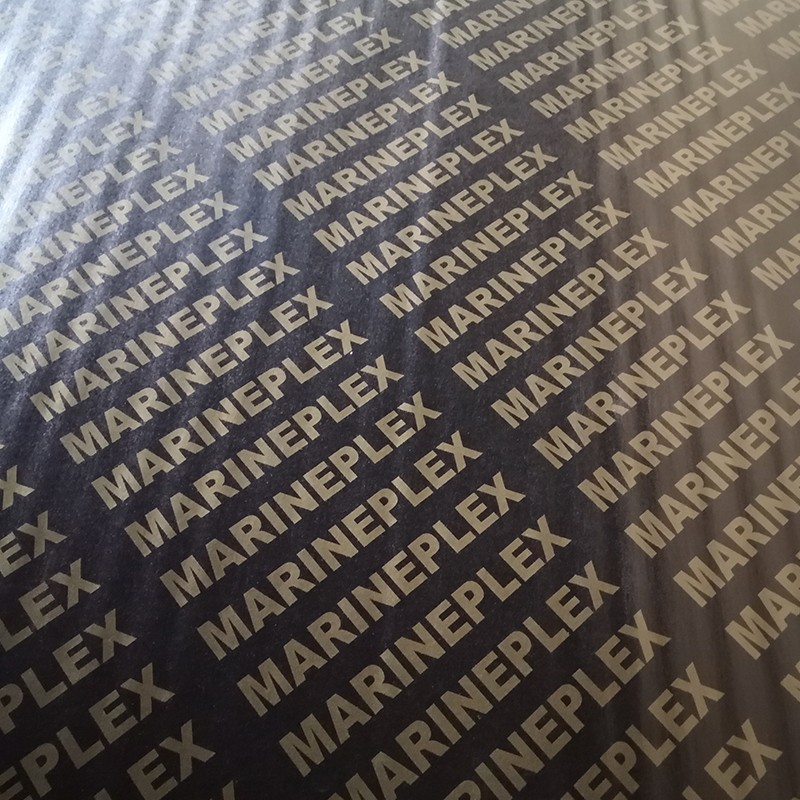 black phenolic surface film with logo